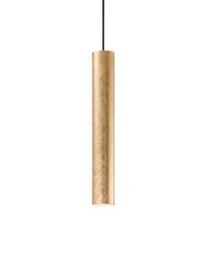 Akční Nabídka Ideal Lux závěsné světlo Look, zlatá, Ø 6 cm, kov