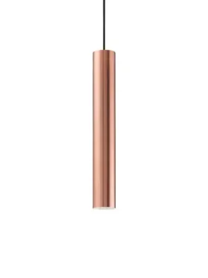Ideal Lux závěsné světlo Look, měděná barva, Ø 6 cm, kov Akční Cena