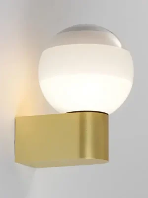 MARSET LED nástěnné světlo Dipping Light A1, bílá/zlatá Aktuální