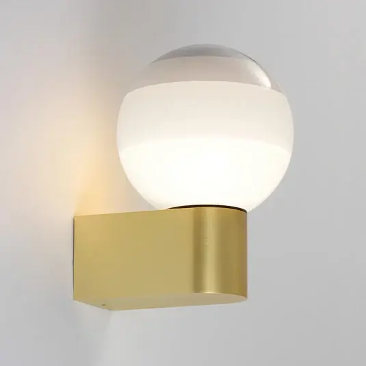 MARSET LED nástěnné světlo Dipping Light A1, bílá/zlatá Aktuální
