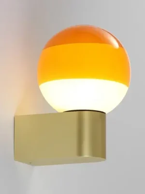 Výhodná Nabídka MARSET LED nástěnné světlo Dipping Light A1, oranžová/zlatá
