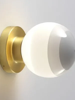 Výprodej MARSET LED nástěnné světlo Dipping Light A2, bílá/zlatá
