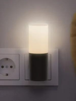 Expresní Doručení OSRAM LED noční světlo do zásuvky LUNETTA FLARE černé senzor