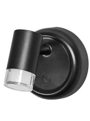 OSRAM LED akumulátorové nástěnné světlo NIGHTLUX CYLINDER, černá touchdim Must-Have