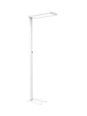 LED stojací lampa do kanceláře MAULjura, bílá, hliník, 196,5 cm, 4000 K Finální Výprodej