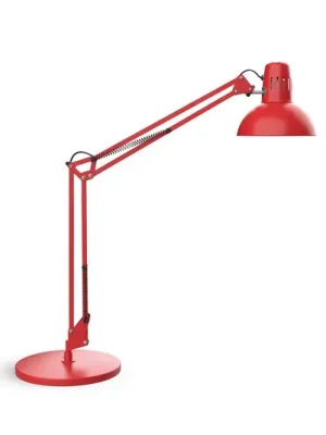 Stolní lampa MAULstudy, červená, ocel, výška 49 cm Nejprodávanější