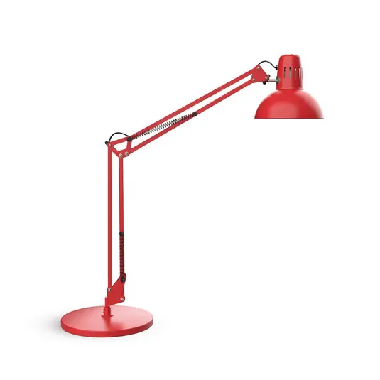 Stolní lampa MAULstudy, červená, ocel, výška 49 cm Nejprodávanější