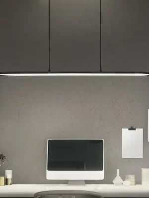 OSRAM LED závěsné svítidlo Office line Panel Ellipse černé stmívatelné 940 Akční Cena