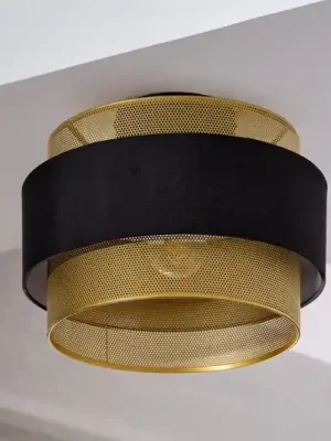 Dokud Zásoby Vydrží Stropní světlo OSRAM Decor Hornet, 1 žárovka, černá/zlatá