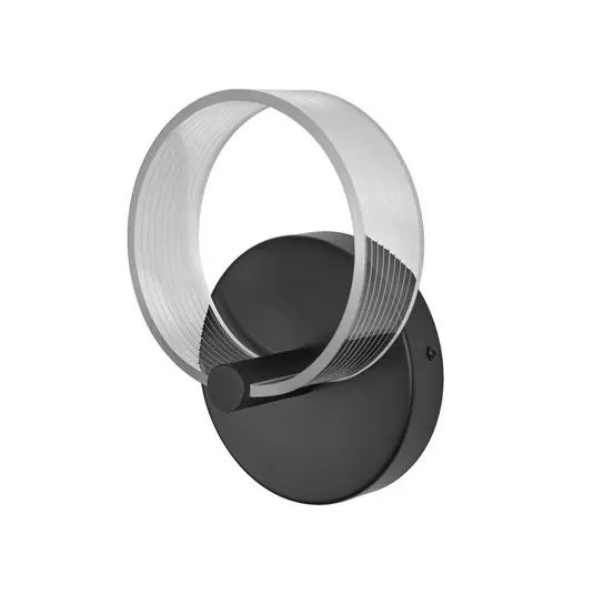 OSRAM LED nástěnné svítidlo Decor Circle, CCT, černé Bezpečná Platba
