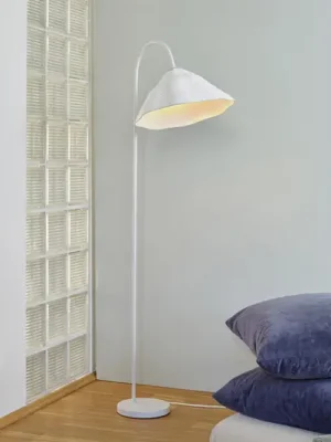 Značkový Stojací lampa OSRAM Decor Lotus Leaf, 1 žárovka, bílá, papír, E27