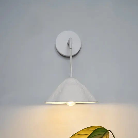 Objednat Nyní OSRAM nástěnné světlo Decor Lotus Leaf, 1 žárovka, bílá, papír, E14