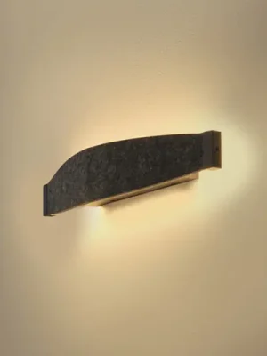 Dokud Zásoby Vydrží OSRAM LED nástěnné světlo Decor Flat Felt, šedá, plsť, 3 000 K