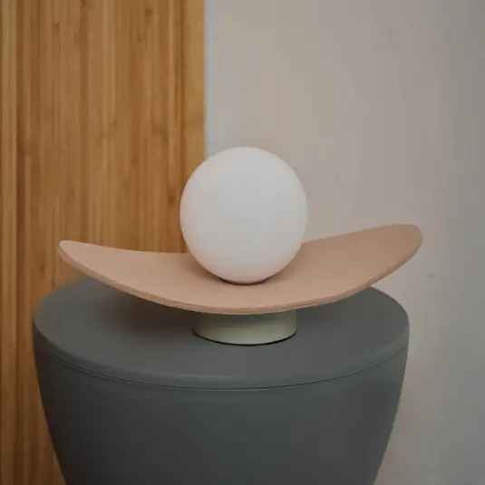 Odeslání Ihned Stolní lampa OSRAM Decor Pearl, béžová, plsť, G9