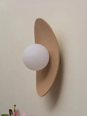 Levný OSRAM nástěnné světlo Decor Pearl, béžové, plsť, G9