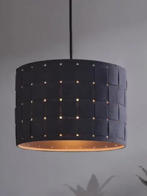 Závěsné světlo OSRAM Decor Felt Weaving, Ø 28 cm, šedá, plsť E27 Odeslání Ihned