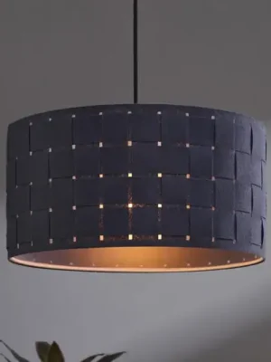 Cenová Bomba Závěsné světlo OSRAM Decor Felt Weaving, Ø 38 cm, šedá, plsť E27
