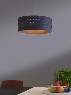 Odeslání Ihned Závěsné světlo OSRAM Decor Felt Weaving, Ø 48 cm, šedá, plsť E27
