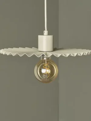Horká Nabídka OSRAM závěsné světlo Decor Plissee, béžové, ocel, E27