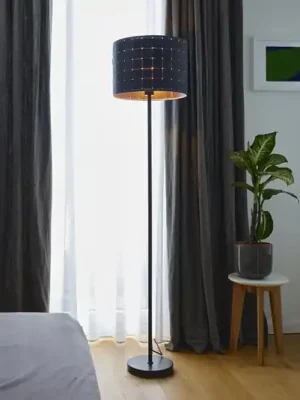 OSRAM stojací lampa Decor Felt Weaving Cans, šedá, 1 žárovka, E27 Vrácení Zdarma