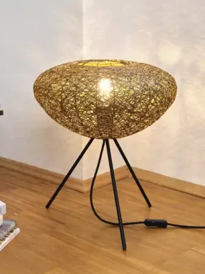 Vysoce Kvalitní Stolní lampa OSRAM Decor Paper Drop, Tripod, béžová, E27