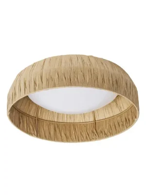 Horká Nabídka OSRAM LED stropní svítidlo Decor Bamboo Paper, Ø 30 cm, bambus