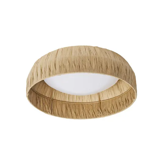 Horká Nabídka OSRAM LED stropní svítidlo Decor Bamboo Paper, Ø 30 cm, bambus
