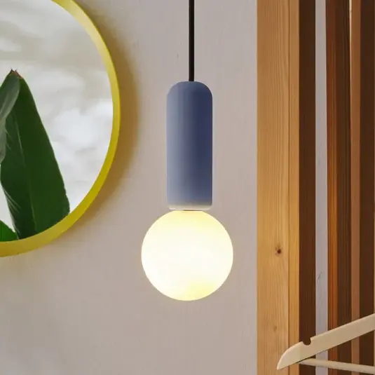 Nízká Cena Závěsné světlo OSRAM Decor Concrete Mic, modré, beton, G9