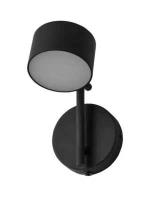Cenový Hit OSRAM LED nástěnné světlo Decor Kyoto, černé, stmívatelné, zástrčka