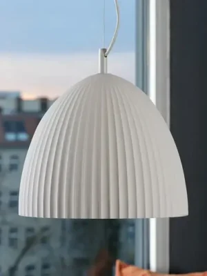 OSRAM závěsné světlo Decor Plaster Routes Bell, bílá, sádra, E27 Nejprodávanější