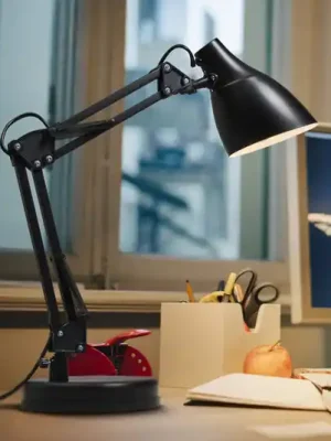 Stolní lampa OSRAM Office Line Desk Pear, černá, E27 Značkový