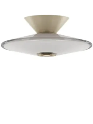 Nejlepší Cena LOOM DESIGN LED stropní svítidlo bílé, šedé, sklo, Ø 20 cm