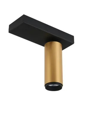 Rychlé Dodání LOOM DESIGN LED stropní svítidlo X-Beam, 1-flg., černá/zlatá
