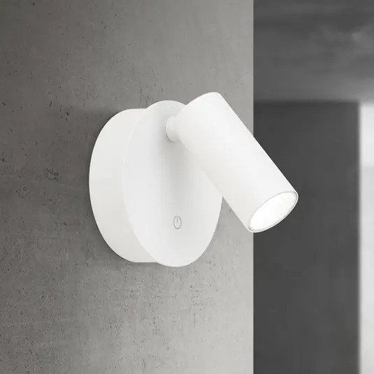 Objednat Nyní LED nástěnný svítidlo Luxy, bílé, hliník, CCT, stmívač