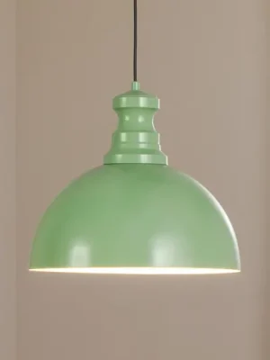 Závěsné světlo Kure, mátově zelené, kov, Ø 40 cm E27 Nejlepší Cena