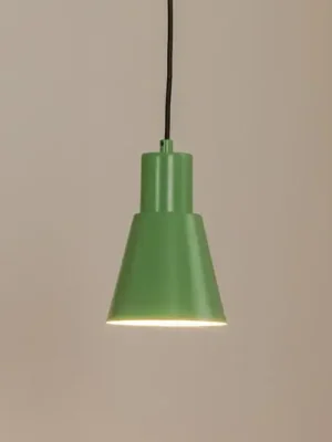 Speciální Cena Závěsné světlo Konikkem, mátově zelené, kov, Ø 14 cm, E27