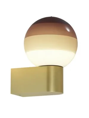 Nakupujte Hned MARSET LED nástěnné světlo Dipping Light A1, hnědá/mosazná