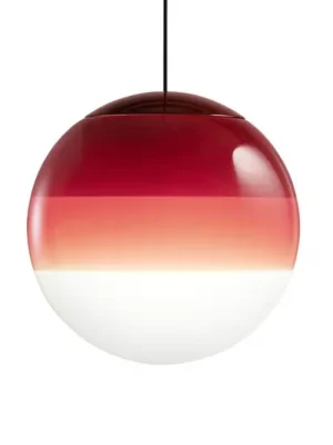 Autentický MARSET LED závěsné světlo Dipping Light, Ø 13 cm, vínově červená