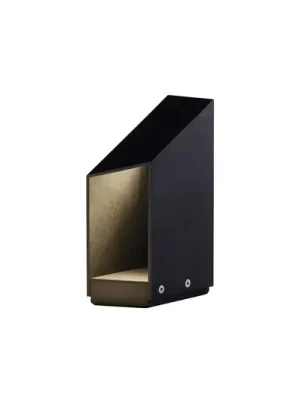 Originální MARSET LED stojací lampa Domus, výška 26 cm, černá, hliník