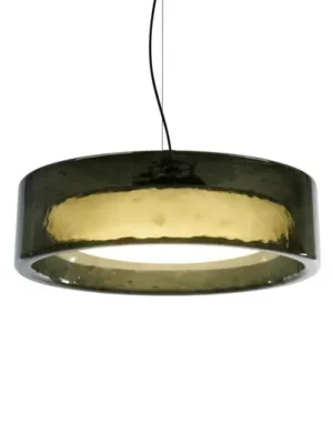 Nejlepší Cena MARSET LED závěsné světlo Ringo, Ø 90 cm, zelená TRIAC, plast