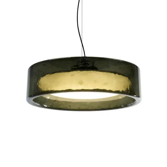 Nejlepší Cena MARSET LED závěsné světlo Ringo, Ø 90 cm, zelená TRIAC, plast