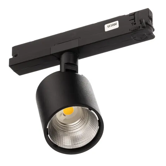 Vysoce Kvalitní Ivela LED kolejnicový reflektor Perfetto Puro 3fázový černý 930