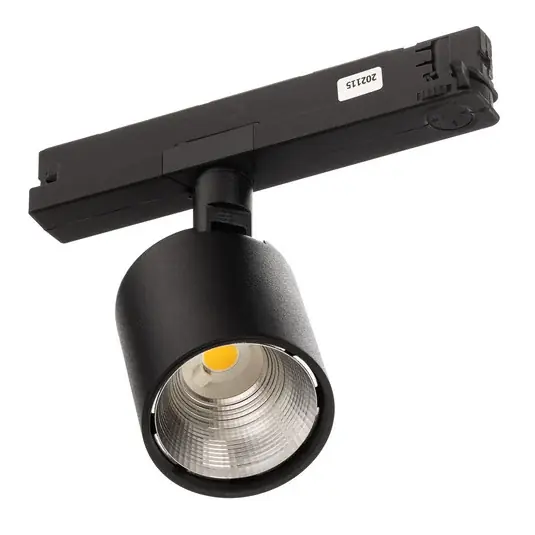 Značkový Ivela LED kolejnicový reflektor Perfetto Puro 3fázový černý 940