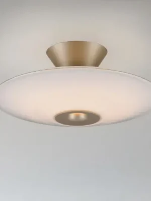 Speciální Cena Paul Neuhaus LED stropní svítidlo Elipsa, bílá/bronzová, Ø 35 cm
