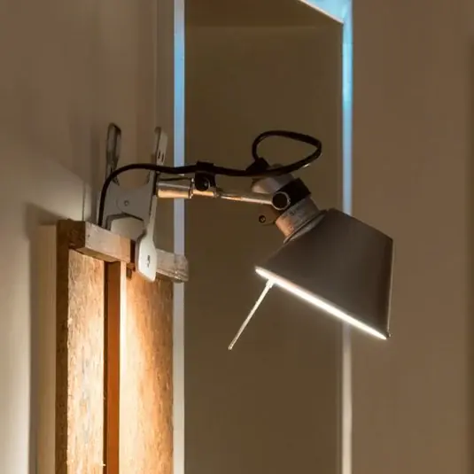Artemide Tolomeo Micro Pinza svorková lampa hliník Novinka