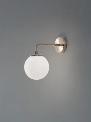 Expresní Doručení Nástěnné světlo Viran, antická zlatá, sklo, výška 25 cm, E14