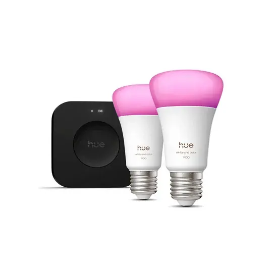 LED žárovky Philips Hue 2x E27 8,1 W CCT RGB Bridge Pro Koupit Online