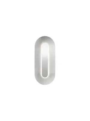 Nuura LED nástěnné světlo Sasi, výška 65 cm, stříbrná, kov Nejlepší Cena