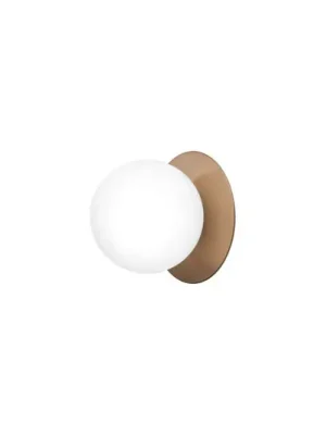 Nástěnné světlo Nuura Liila 1 Medium, bronz/opal, IP44, G9 Must-Have