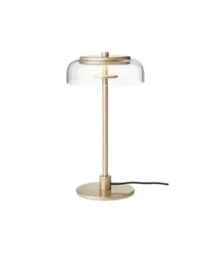 Výprodej Nuura LED stolní lampa Blossi, výška 31 cm, zlatá/čirá